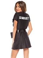 SWAT-klänning med väst, plus size